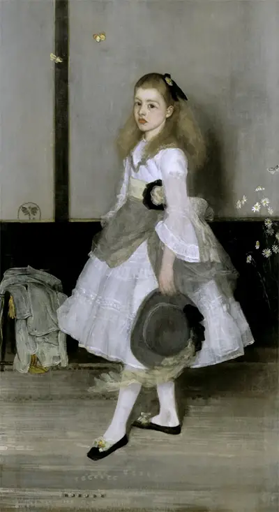 Harmony in Grey and Green Miss Cicely Alexander James Whistler